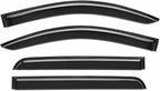 2023-2026 Tape-On Rain Guards for Chevrolet Chevy Colorado & for GMC Canyon Side Window Visor Deflectors Extra Thick Shade 2024 2025