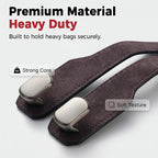 Car Seat Back Storage Hook, 2026 New Car Seat Headrest Hook for Purses and Bags, Leather Car Seat Back Storage Hooks, Car Seat Hangers Organization Accessories (Grey 1pcs)