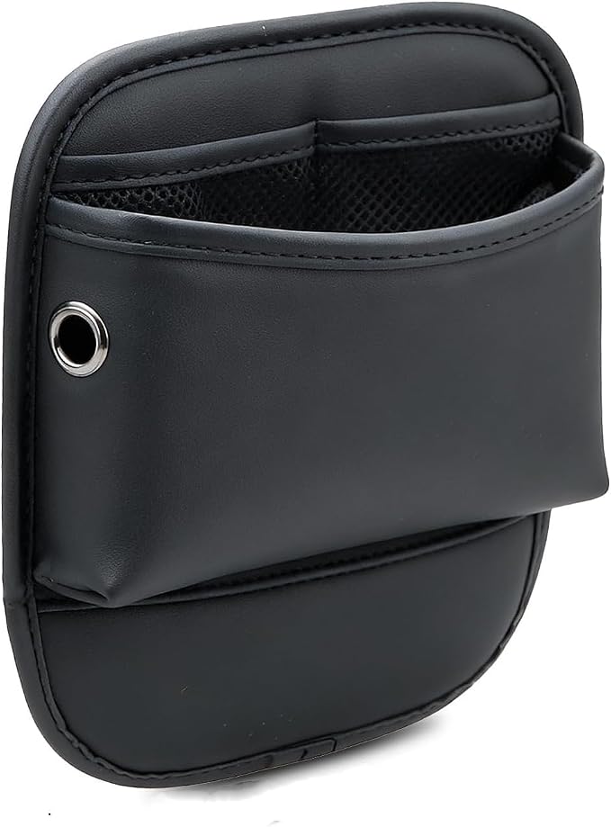Car Seat Side Pocket Organizer Car Pocket Pouch for Seat, Door, Console, Car Seat Gap Filler Organizer Multifunctional Car Organizer Accessories for Phone Sunglasses Keys Cards (Small)