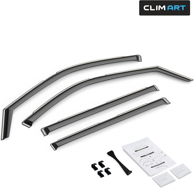 in-Channel Incredibly Durable Rain Guards for Toyota Sequoia 2023-2026, Original Window Deflectors, Vent Window Visors, Vent Deflector, 4 pcs. - 623277