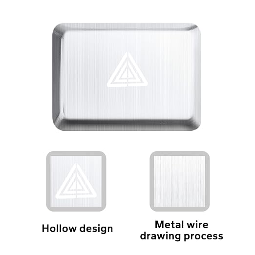 Polodunn for Honda Civic 2022-2025, for Accord/HRV/CRV 2023-2025, for Acura Integra 2023 2024 - Hazard Warning Light Push Button Cover, Emergency Flashers Trim Accessories (Silver)