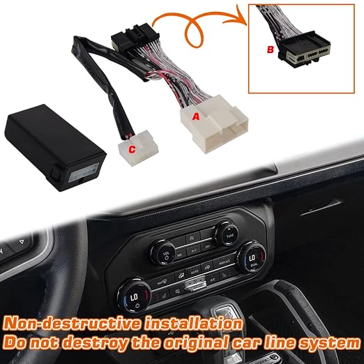 Auto Start Stop Eliminator Compatible with Ford Bronco 2021-2025 Auto Start Stop Eliminator/Delete/Disable/Canceller Device Cable(No fit Bronco Sport/Badlands)
