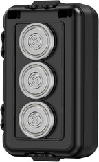 Magnetic Key Box, Hide A Key Holder, Under Car Magnetic Key Storage, Waterproof Hidden Key Box for Outside, Car Key Hider Magnet for Vehicles Travel (MM1 Regular)