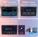 Car Stereo Upgrade for Ford F150 2009-2012 | Android 13 | 9" Touchscreen | 2GB+64GB | CarPlay Android Auto | Bluetooth WiFi | SWC | FM AM | Manuel AC