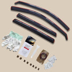 in-Channel Window Visors Rain Guards for Honda CRV CR-V 2023 2024 2025 2026 | Window Deflectors, Vent Visor, Sun Shades, Window Shields, Dark Smoke, Car Accessories