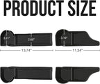 Car Door Storage Box for 2019-2024 Subaru Forester Accessories, Front & Rear Door Side Pocket Organizer with Car Cup Holder Insert, Non-Slip Waterproof Door Slot Protective Pad, 4 Pack