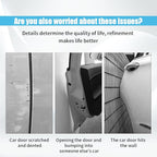 4PCS Car Door Edge Guards, Auto Side Door Protector Car Door Self Adhesive Anti-Collision Trim Strip, Universal Car Body Anti-Scratch Bumper Guard for Car SUV Truck (Black)