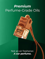 Diamond Spirit Car Air Freshener – Spicy Clean Car Fragrance & Odor Eliminator | Long-Lasting Car Diffuser | Vegan & Cruelty-Free Fragrance Oils | Premium Auto Perfume | Lasts up to 120 Days