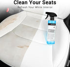 Tesla Seat Cleaner & Stain Remover, Tesla Interior Cleaner for White & Black Vegan Leather | Tesla Model Y Juniper Accessories 2026 & Tesla Model 3 Accessories, S/X/Cybertruck