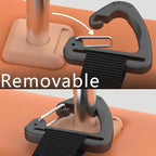 Zpana Car Seat Headrest Hooks, 4PCS Adjustable Hidden Clip Vehicle Hanging Holder for Purse Bags Coats, Automotive Interior Seat Back Storage Hanger Organizer Accessories, Universal Fit