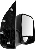 Passenger Side Mirror Assembly Non-Folding Manual Adjustment No Heat Memory Textured Compatible with 2003-2007 Ford E150 E250 E450 2003-2005 Club Wagon 1994-2002 Econoline