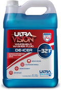 De-Icer Windshield Washer Fluid - Advanced Formula for Winter Driving - Clear Vision in Weather Conditions -32F - 1 DeIcer Gallon
