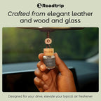Scented Car Air Freshener - Long Lasting Essential Oil Diffuser - Car Accessories for Men & Women - Pack of 2 Non-Toxic Car Air Freshener - 0.27FL OZ/8ML (Grove 8ml)