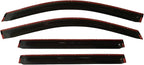 2015-2020 Tape-On Rain Guards for Chevrolet Chevy Tahoe & for GMC Yukon Side Window Visor Deflectors, Durable Tinted Vent Shades 2016 2017 2018 2019