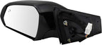 Power Heated Memory Side Mirror Set Left & Right with Turn Signal Blind Spot Paint to Match Gloss Black Base Compatible with 2015-2017 Hyundai Sonata HY1320229 HY1321229