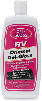 RV Polish w/Carnauba Cleaner Wax Formulation for a Protective Coating - Removes Water Spots, Light Scratches & Stains While Restoring Color & Shine,16 oz.