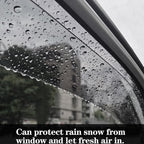 4pc Original Shatterproof Rainproof Window Wind Deflector for 99-06 Silverado/Sierra,Outside Mount Rain Guard Set,Window Visor for Car,Vent Deflectors for 99-06 Silverado 1500 01-06 2500/3500 94044