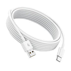 10FT Car Data Cable for iPhone 17 Air/16E 16 15，iPad Pro 12.9 11, Air 5 4 Mini 6 USB A to USB Type C Charger, iPhone 15 Pro Max Plus,Samsung Galaxy Tab A7 A8 A9 S10+ S9 S8 S7 Charging Carplay Cord