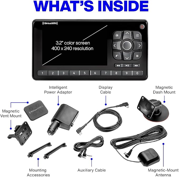 Roady BT in-Vehicle Satellite Radio (SXVRBT1)