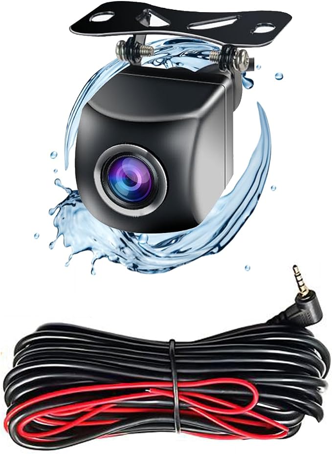 Rear Camera for D90-4CH 1080P Back Up Camera with 3.5mm to 4 Pin