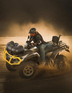 ATV Speaker 8 Inch Bluetooth-connectivity ATV UTV Sound Bar w/ 20 RGB Light Modes, 2X Full Range Speakers 2X Tweeters Boat Sound System Compatible with Polaris Sportman Fourtrax Can Am