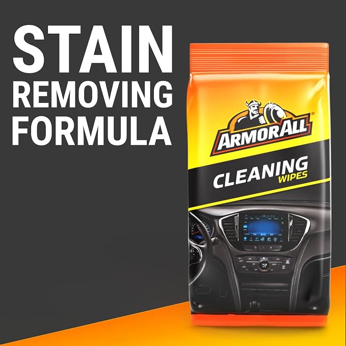 Car Interior Cleaner Wipes, Interior Cleaning Wipes for Cars, Trucks, Motorcycles, 60 Each (Pack of 6)