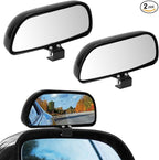 Blind Spot Mirror - 2 Pack Rear View Concave Mirror Blindspot Wide Angle Mirror for Universal Cars