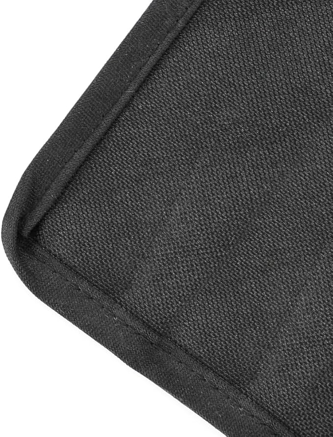 Waterproof Dog Car Seat Cover, Scratch Proof Protector for Pet, Car Back Bench, 56 x 47 inch, Black