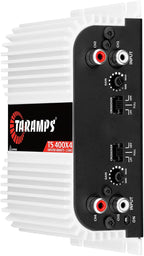 TS 400x4 400 watts RMS 4 Channels Full Range Car Audio Amplifier, 2 Bridged Channels, RCA Input Class D, Output Power, Multichannel Amplifier System, Small - TS400X4
