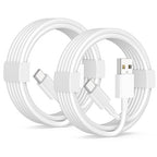 Car Carplay Cable for iPhone 17/17 Pro/Air/17e/16/15 Pro Max/Plus Cable, 2Pack USB A to USB C for CarPlay USBC Cord, iPad, Galaxy, Pixel, Android Accessories Charging Wire Type-C Car Charger Cord 3FT