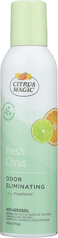 Odor Eliminating Air Freshener Spray, Fresh Citrus, 6-Ounce