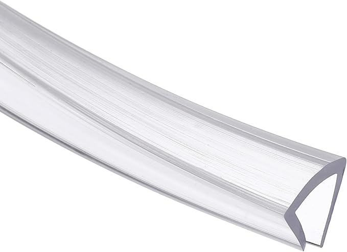 Clear Edge Trim, 9.8Ft Silicone U Channel Edge Protector, Edges Guards Fits 13/32"-7/16" for Car Doors Sheet Metal Parts (9/16" W x 15/32" H)