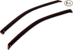 WV-126i in-Channel Window Visor Deflector Rain Guard Dark Smoke 2-pc Set, Compatible with 1994-2001 Dodge Ram 1500