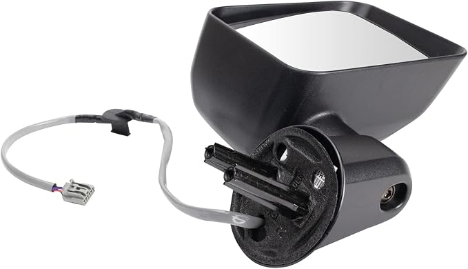 Passenger Side Mirror Assembly Electric Adjustment Heated No Memory Textured Compatible with 2014 Jeep Wrangler CH1321372
