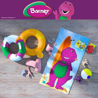 Barney Classic Kids Super Soft Cotton Bath/Pool/Beach Towel, 58 in x 28 in, (Offical Licensed Product) By