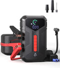 Andeman 4000A Jump Starter with 150PSI Air Compressor, Car Jump Box with Type-C Quick Charge, All in One 12V Lithium Battery Car Jumper for 8.5L Gas/7L Diesel Engine, Ep-177
