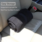 Waterproof Sweating Car Seat Cover for Post Gym Workout, Running, Swimming, Beach and Hiking, Universal Fit Non-Slip Bucket Seat Protector for Cars SUV Trucks, Machine Washable (Off-White)