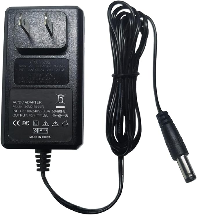 12V Adapter for CARSHION C14503A01 C14503 C245104 Massage Seat Cushion with Heat DC12V Replacement Power Supply Charger Cable Cord