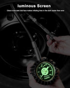 Tire Pressure Gauge for Cars Schrader and Presta 160 PSI, Road Bike Tire Air Pressure Gauge Luminous Dial, Suitable for Car, Motorcycle, Bike, SUV and Truck