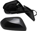 Driver and Passenger Side Mirror Set Power Heated Manual Folding Paint to Match with Blind Spot Indicator Compatible with 2016-2020 Toyota Prius 2017-2020 Prius Prime TO1320357 TO1321357
