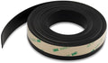 13.12FT Front Rear Side Rubber Seal Strip Car Door Window Trim Self Compatible with Adhesive Weatherstrip Rubber Seal Protector Guard Strip