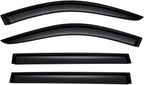 2014-2023 Tape-On Rain Guards for Jeep Cherokee Side Window Visor Deflectors, KL Latitude Altitude Limited Trailhawk X, Durable Tinted Vent Shades 2015 2016 2017 2018 2019 2020 2021 2022