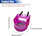 YoRise Air Vent Cup Holder for Car, Multifunctional Water Bottle Bracket with Mounting Clips, Car Air Conditioner Vent Drink Cup Holder Expander, Fit for Most Cars with Horizontal Blade Vents (Pink)