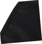 Kick Mat for Car Black Auto Back Protector Friendly Seat Back Cover Easy to Clean Mud Stain Resistant Durable Kick Mat for Vehicle Back Seats