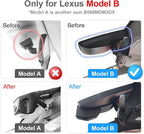 4K Dual Dash Cam Suitable for Lexus RX 2016 2017 2018 2019 2020 2021 2022 RX350 450h F Sport Luxury, OEM Style, Front 2160P Rear 1080P Video, Loop Recording WiFi, Parking Mode, 128GB Card