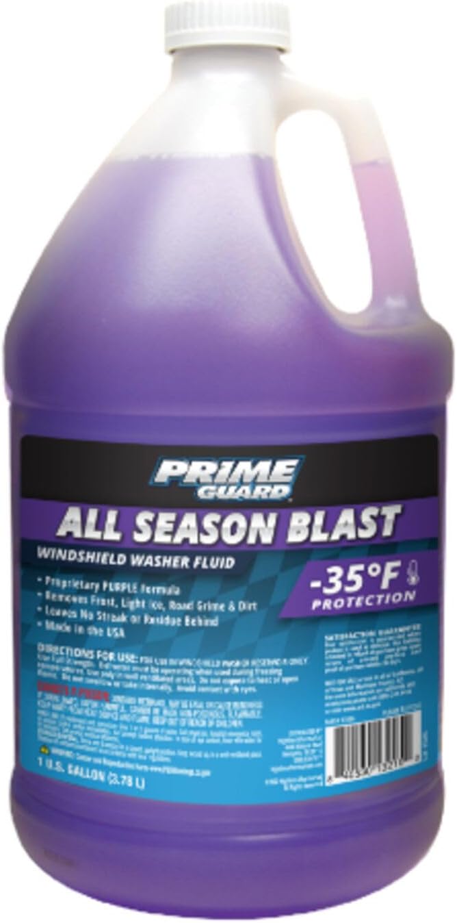 93506 All Season Blast -35°F Windshield Washer Fluid - 1 Gallon (Pack of 6)