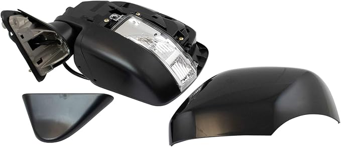 Driver & Passenger Side Power Heated Mirrors Paint to Match Without Blind Spot Compatible with 2011-2017 Nissan Quest NI1320280 NI1321280