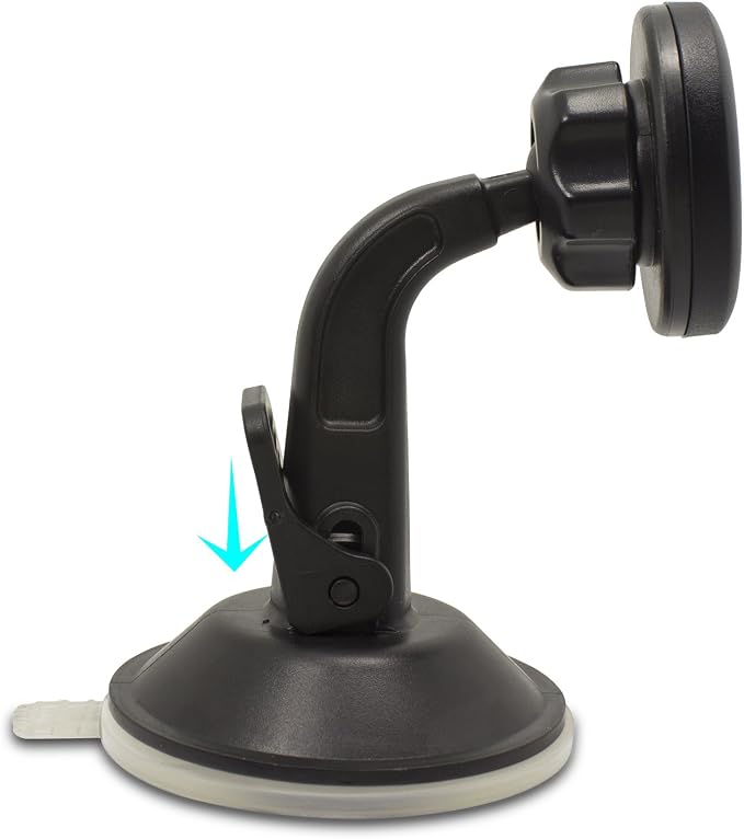 Car Phone Mount Magnetic-Dashboard Mounted Car Phone Holder-Universal Smartphone Compatibility with Strong Magnetic Technology (Black), Portable Electronic Device Mount