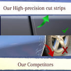 4 Door Edge Paint Protection Film PPF 8mil Precut Strips, Universal Fit Clear Tape Door Seal, Car Accessories Car Cover, Scotch Guard, Clear Tape, Door Protector, SUV