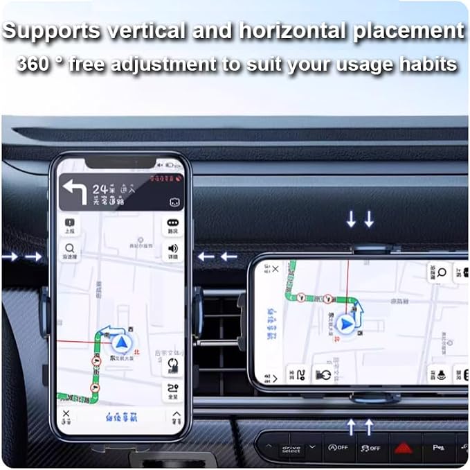 Car Phone Holder for Lexus ES Auto Accessories [Only for 2013-2018 Lexus ES 300h / ES 350] [Auto Lock Hands Free Cell Phone Mount Car fits for iPhone & All Smartphones]